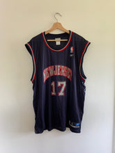 Load image into Gallery viewer, **RARE** Donnie McGrath New Jersey Nets NBA Reebok Jersey
